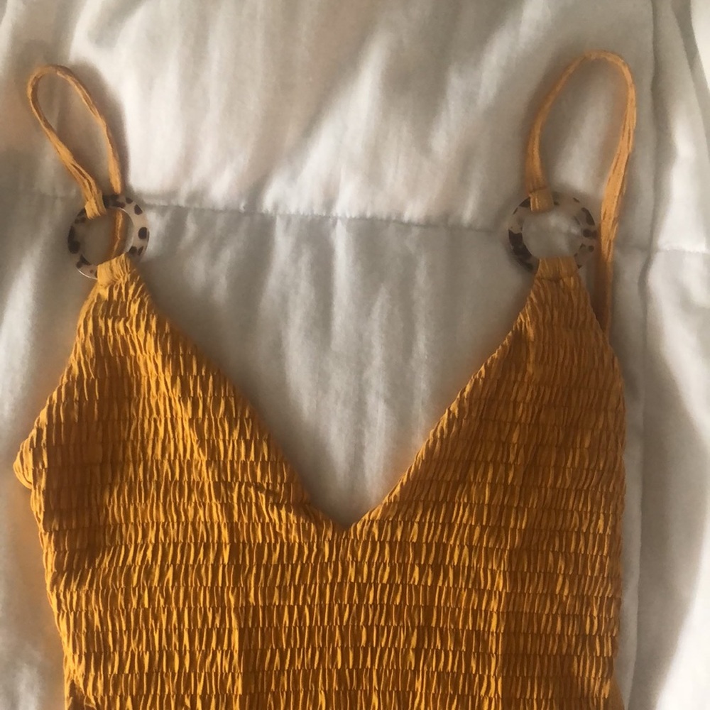 Yellow One-Piece Swimsuit - Picture 2 of 5
